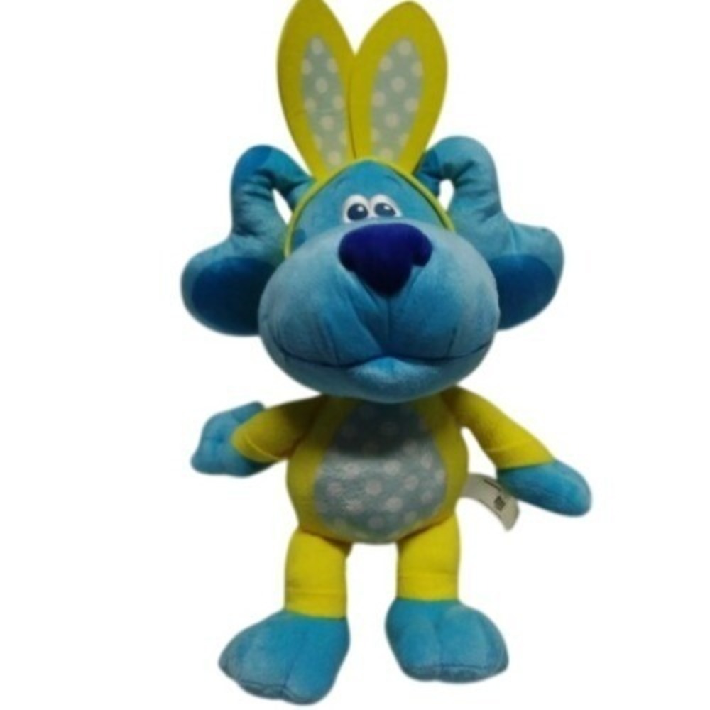 Nickelodeon Blues Clues and You Blue‎ Bunny Easter Plush Just Play 2021 20 Inch